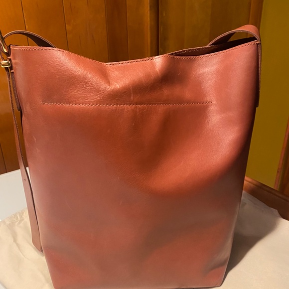 Madewell Essential Bucket Bag Cinnamon - Picture 3 of 5